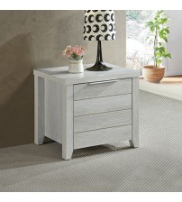 Cielo Natural Wood Like MDF Bedside Table in Multiple Colour